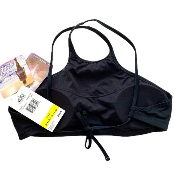 COCO NWT Bra Sized Palm Tree Colored Bikini TOP – M/L D Cup - Picture 3 of 5